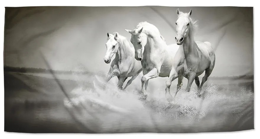 Sablio Uterák Biele kone - 30x50 cm