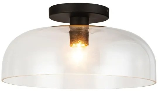 Alora Mood ALM-SYLVIA-SF-BK-CL - Stropné svietidlo SYLVIA 1xE27/60W/230V čierna