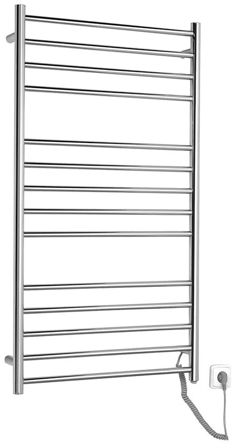 Sapho Sapho, REDONDO elektrický sušiak uterákov, guľatý, 630x1160 mm, 130 W, leštená nerez, ER230V