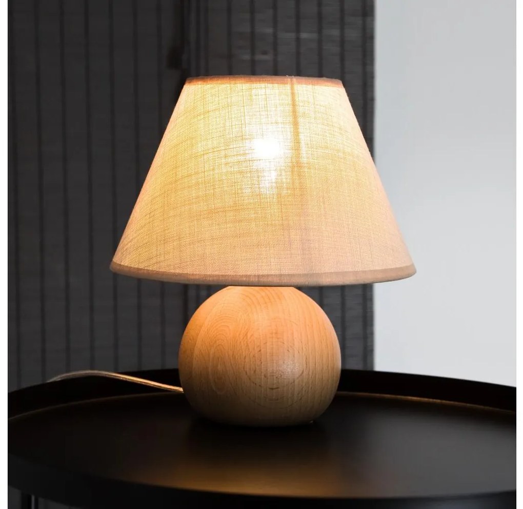 Lamkur Stolná lampa JUTA 1xE27/60W/230V LA33075