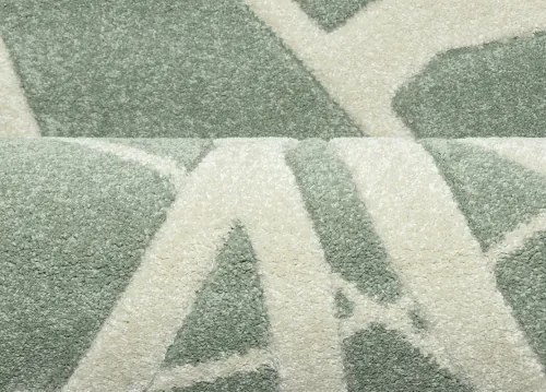 Koberce Breno Kusový koberec PORTLAND 57/RT4G, zelená, viacfarebná,133 x 190 cm