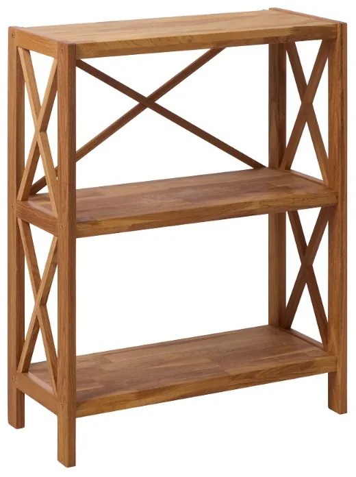 Dizajnový regál Walworth 87 cm prírodný dub