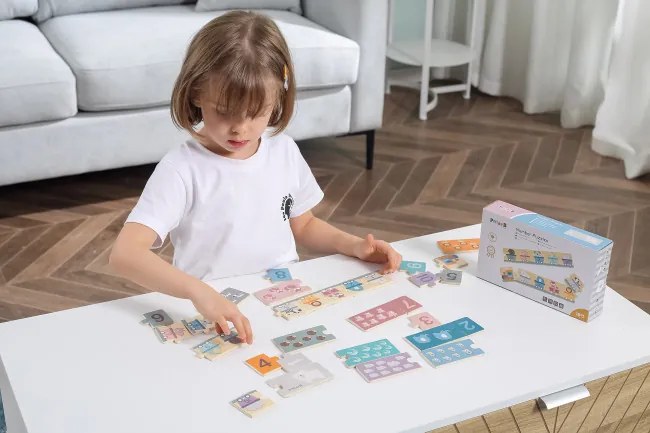 Puzzle s číslami Viga 44071 PolarB