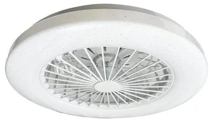 LED Stropné svietidlo s ventilátorom STAR LED/48W/230V + diaľkové ovládanie
