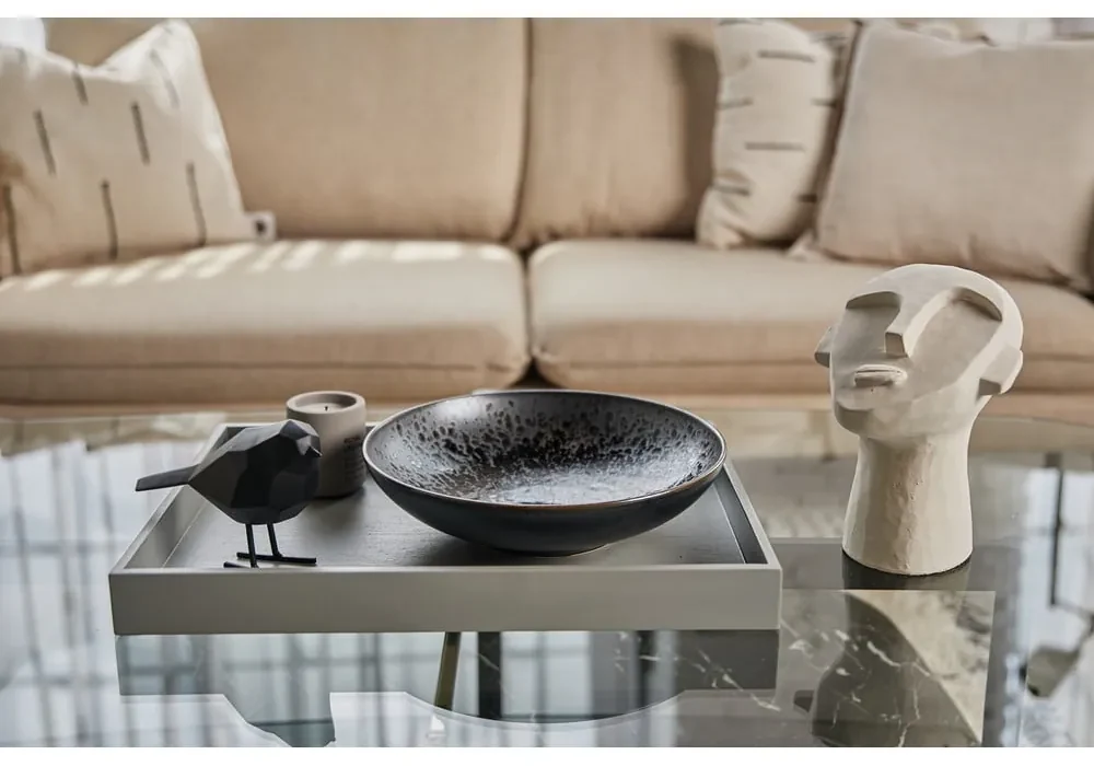 Čierna dekoratívna soška PT LIVING Bird Small Statue