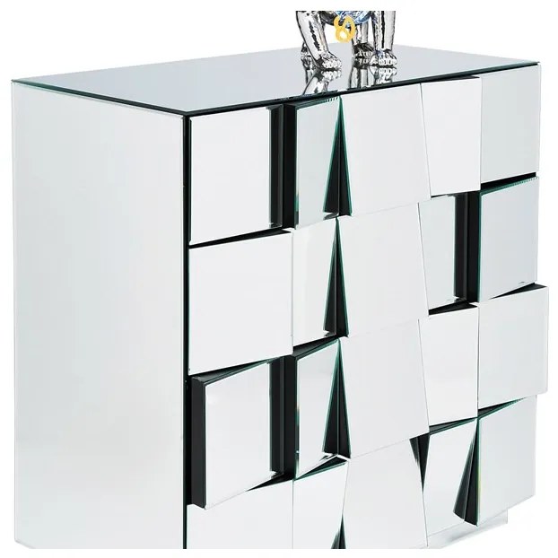 Komoda Illusion Big so 4 zásuvkami 78,7 × 74 × 43,8 cm KARE DESIGN