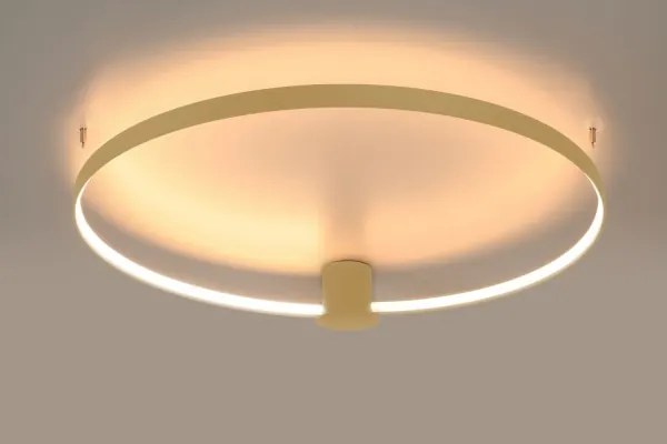 Thoro TH.222 - LED stropné svietidlo RIO LED/21W/230V CRI98 3000K pr. 55 cm zlaté