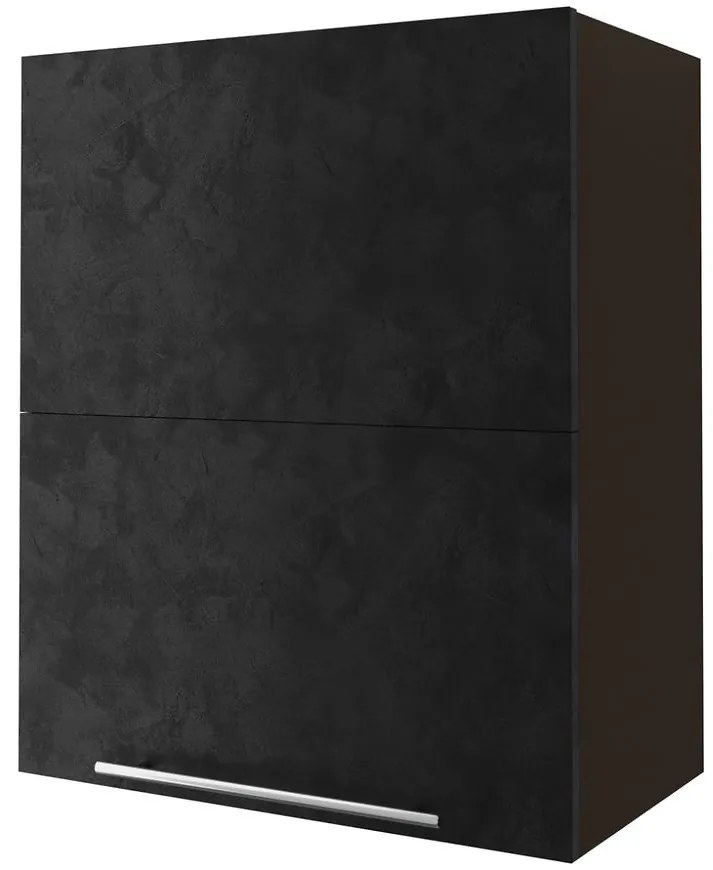 Skrinka do kuchyne Malmo Ares black W8B/60 HK AVENTOS  lava