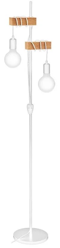 Eglo 33167 - Stojacia lampa TOWNSHEND 2xE27/10W/230V 33167