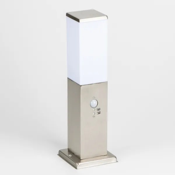 Brilagi - Vonkajšie svietidlo so senzorom NOVA 1xE27/15W/230V 40 cm IP44 matný chróm