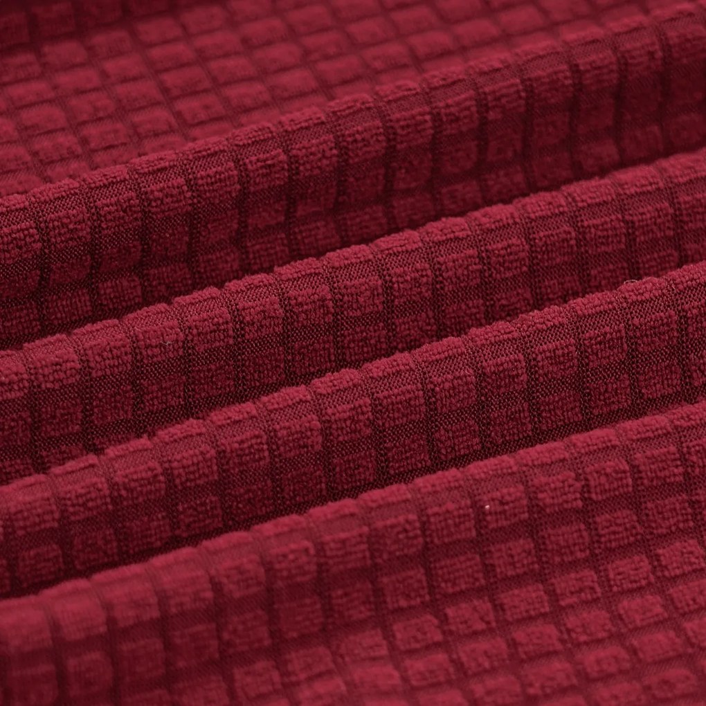 4Home Napínací poťah na stoličku Magic clean vínová, 45 - 50 cm, súprava 2 ks