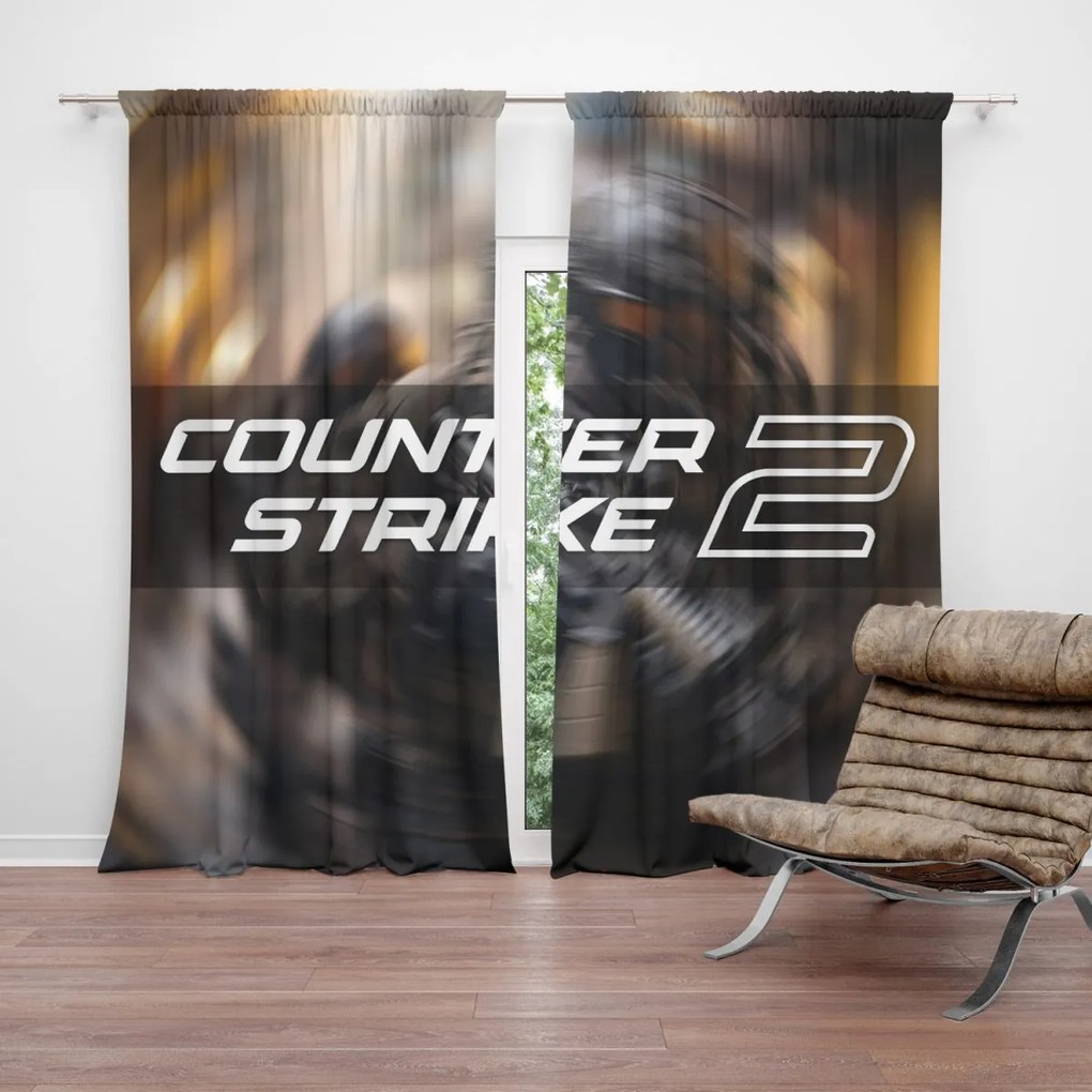 Sablio Záves Counter Strike 2 Vojak: 2ks 140x250cm