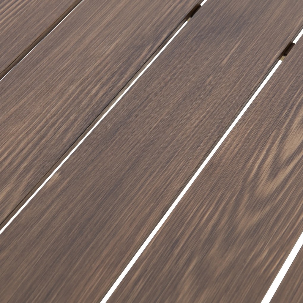 Doppler EXPERT WOOD Plus, obdĺžnikový stôl, 4+1