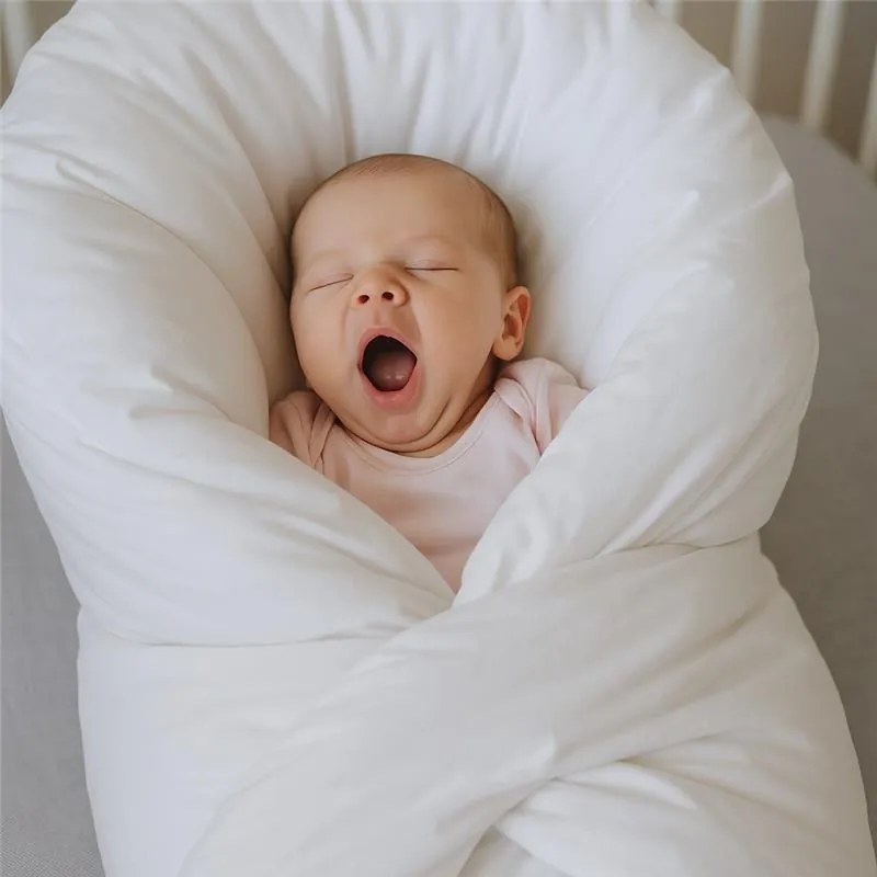 Luxusná páperová zavinovačka New Baby - perová výplň 80x80 cm