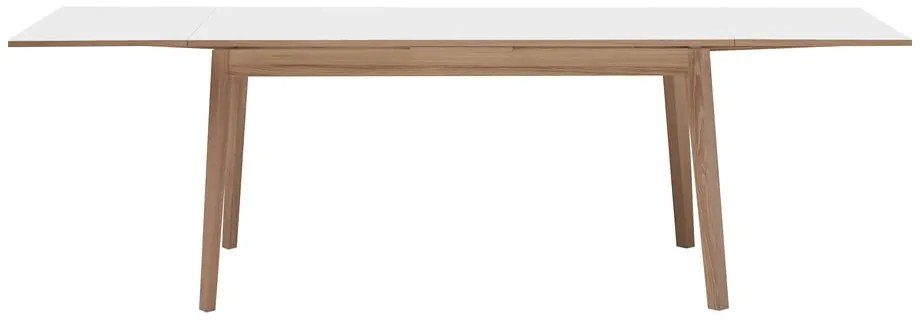 Rozkladací jedálenský stôl s bielou doskou Hammel Single, 120 x 80 cm