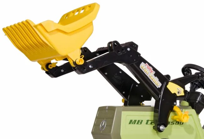 Šlapací traktor s lyžicou Mercedes Benz Rolly Toys 046690