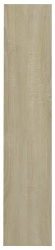 vidaXL Nástenné botníky 2 ks dub sonoma 60x18x90 cm drevotrieska-