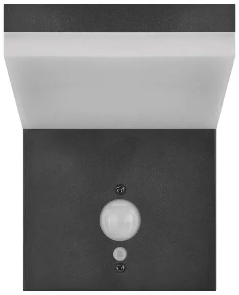 LED solárne nástenné svietidlo so senzorom LED/4,4W/3,7V 2200 mAh IP44