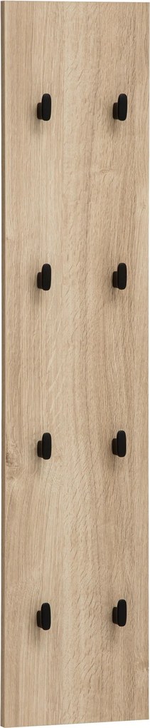 XXXLutz VEŠIAKOVÝ PANEL, dub artisan, 24,5/109/2,6 cm MID.YOU - Vešiakové steny - 000895012202