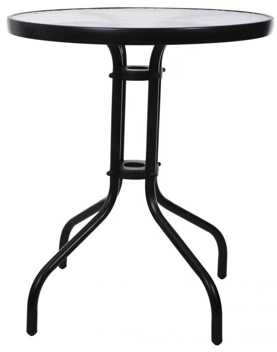 Záhradný stolík, 60 cm, okrúhly, Modern Home | MUSC-070