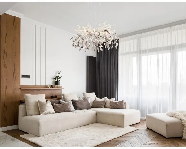 Globo 64133-8 - Luster na lanku DANNA 8xG9/8W/230V pr. 61 cm chróm