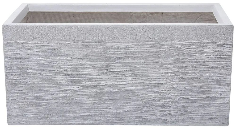Kvetináč MIMA 37x80x38 cm (MGO) (biela). Vlastná spoľahlivá doprava až k Vám domov. 1018883