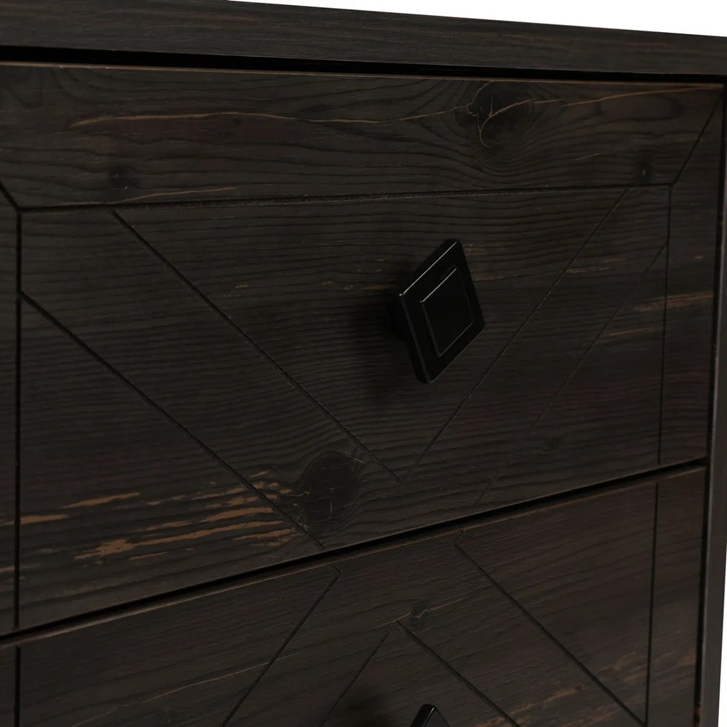 Nočný stolík Luna Dark Brown