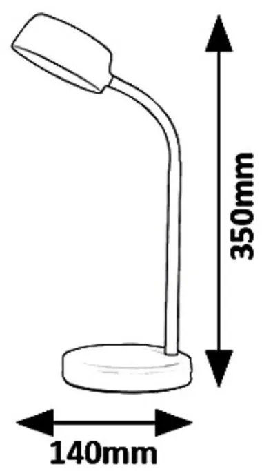 Rabalux 6778 stolná LED lampa Berry