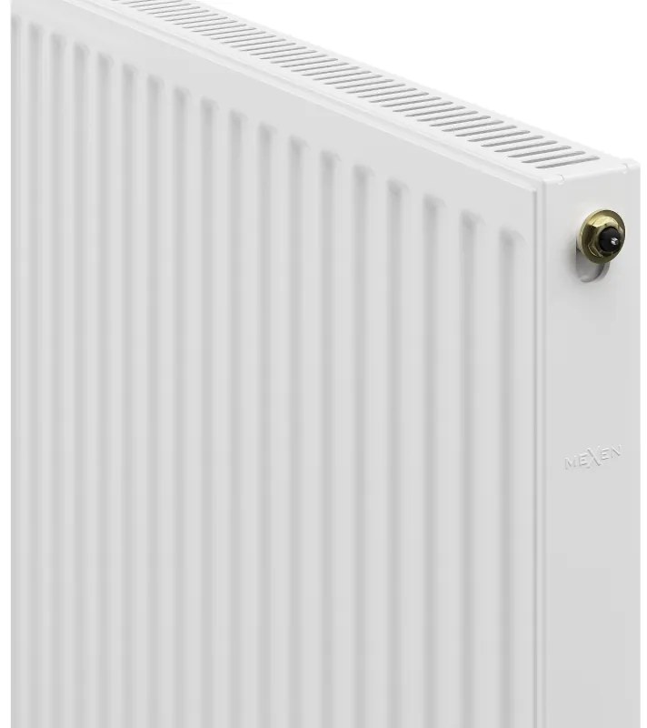 Mexen, Panelový radiátor Mexen CV11 300 x 500 mm, spodné pripojenie, 244 W, biely - W611-030-050-00