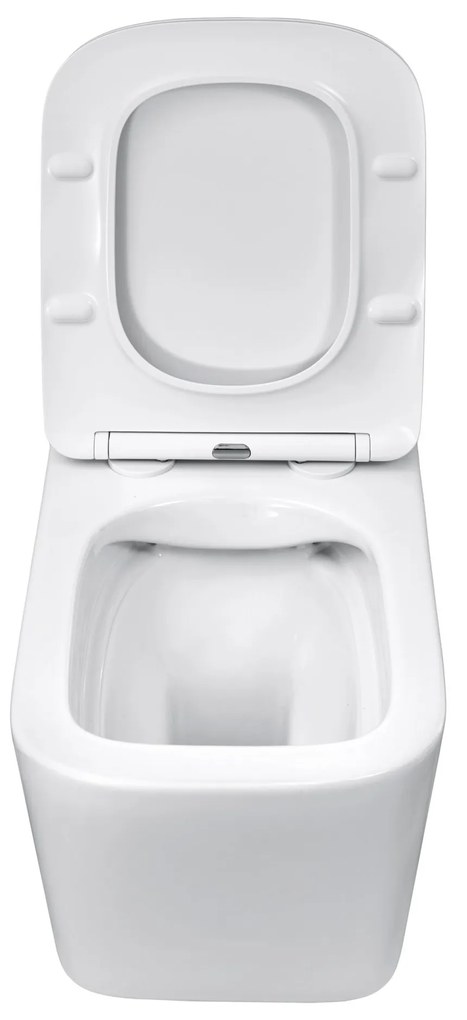 Závesná WC misa nástenná biela