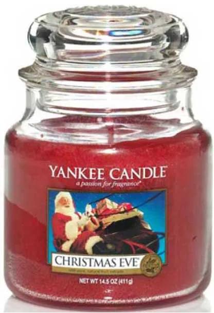 Yankee candle CHRISTMAS EVE STREDNÁ SVIEČKA 1199604