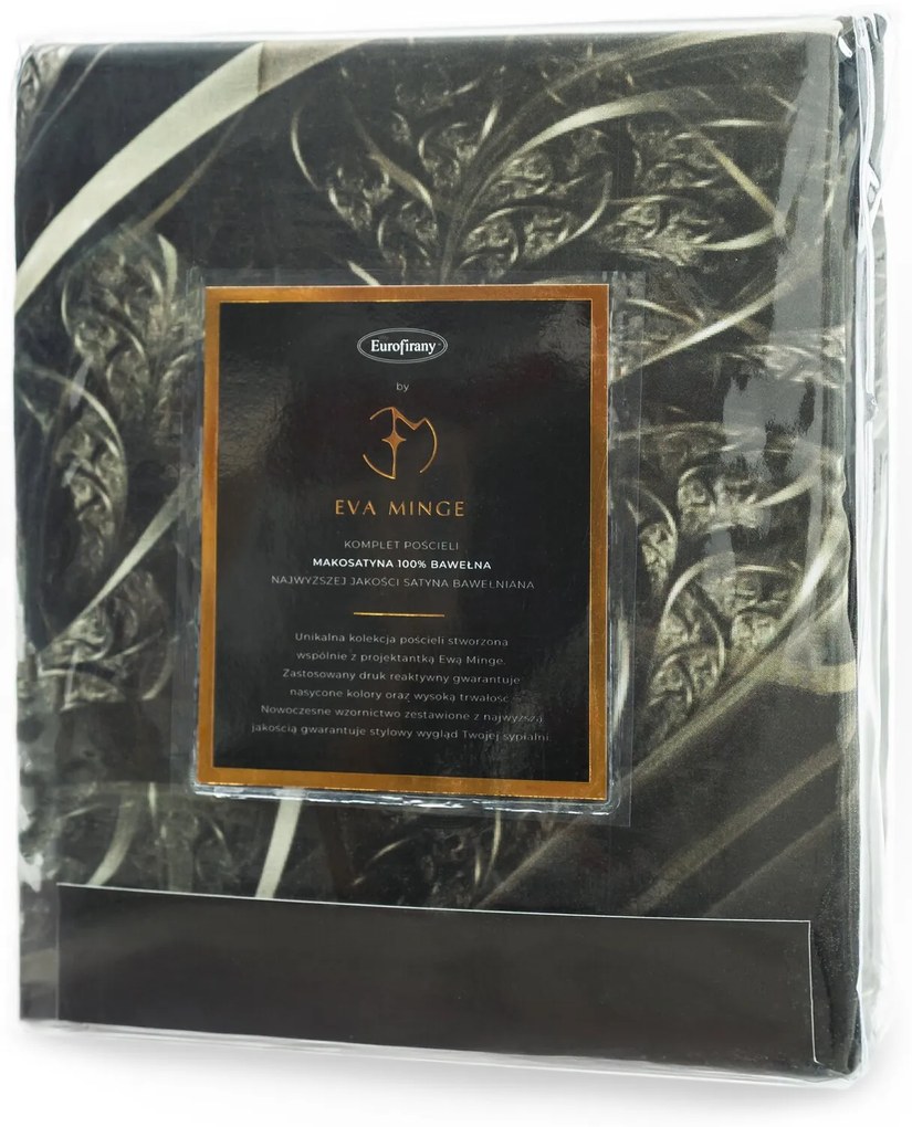 MAKOSATÉNOVÉ OBLIEČKY EVA MINGE SOREIA 200X220 CM, 2 KS 70X80 CM VZOROVANÉ