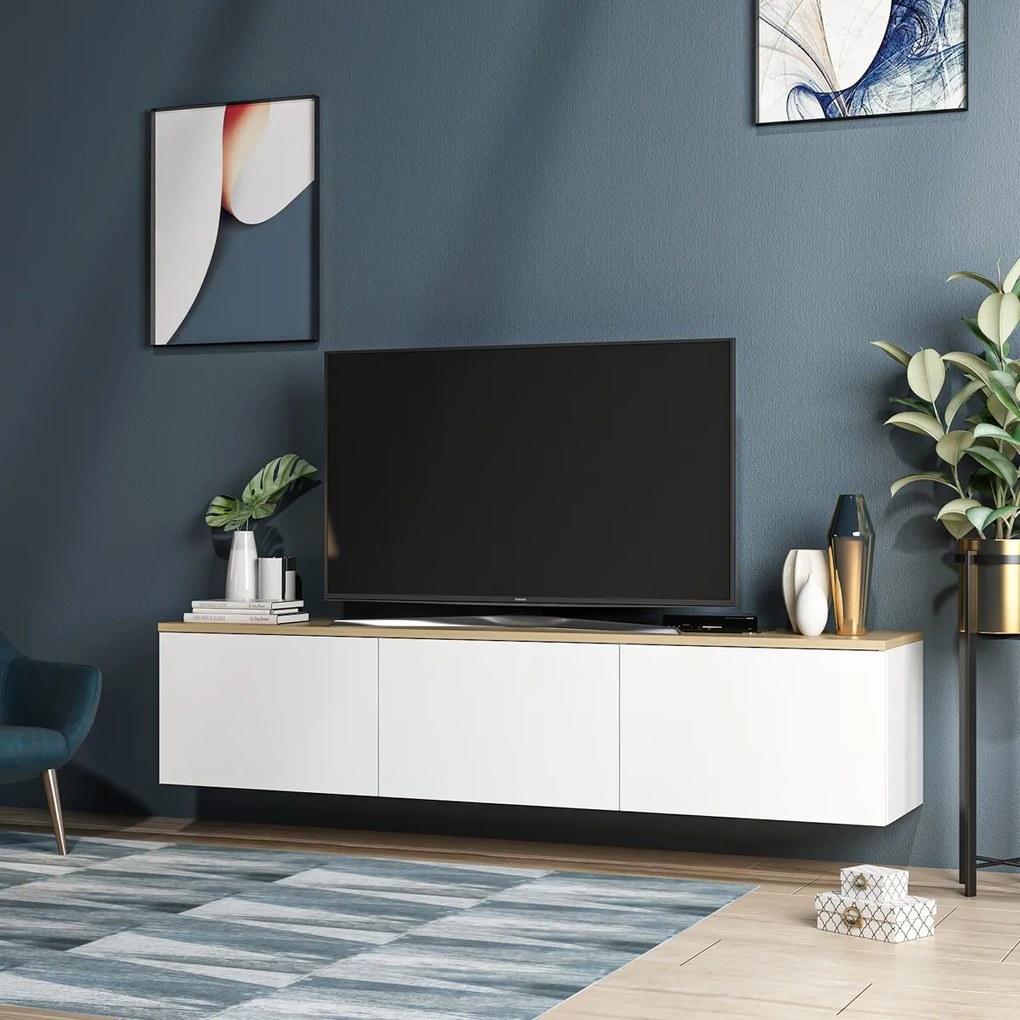 TV stolík Neon White