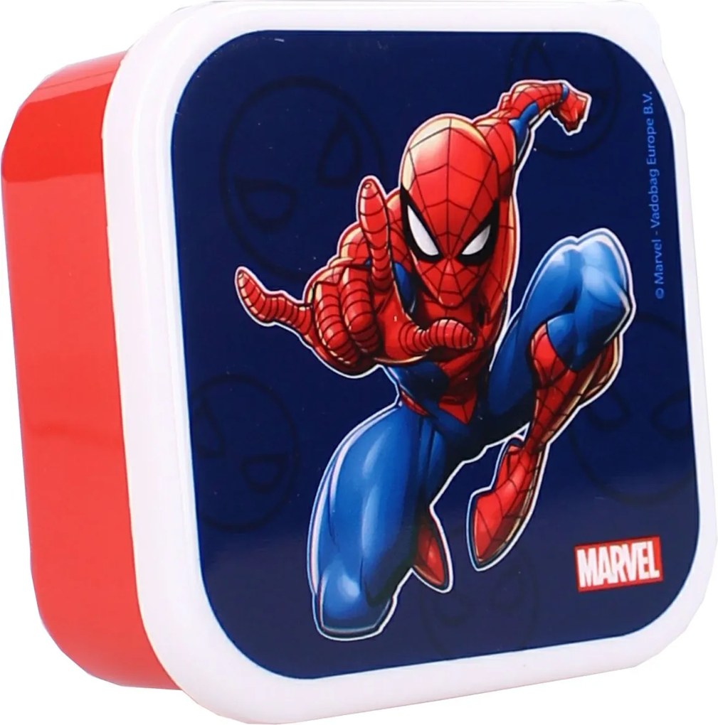 Desiatové boxy Spider-Man – sada 3 ks