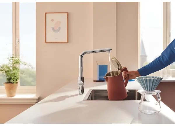 GROHE 30600000 - Drezová batéria BLUE PURE L-výpusť lesklý chróm