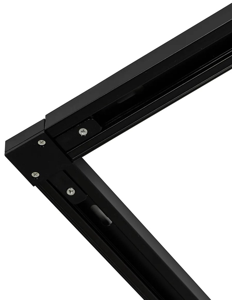 Moderný 1-fázový koľajnicový systém 5-svetlo čierny so zlatom - Gissi