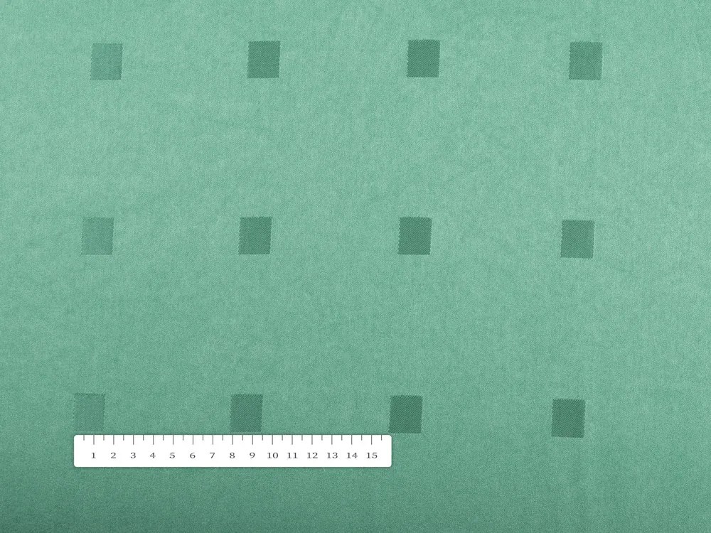 Biante Dekoračná obliečka na vankúš PM-023 Štvorčeky na svetlo zelenom 30 x 50 cm