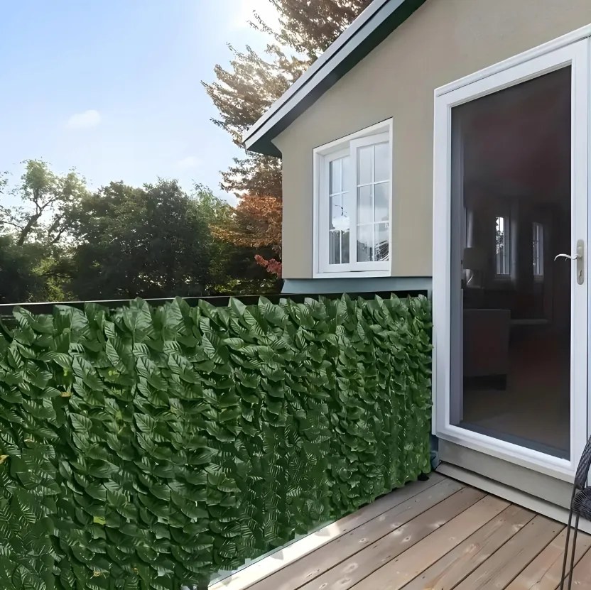 Živý plot na balkón - 300 x 50 cm - umelý