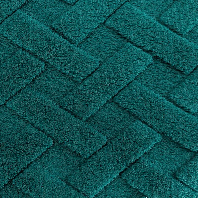 Dekorstudio Deka CARO s reliéfnym vzorom v tmavozelenej farbe Rozmer deky: 200x220cm