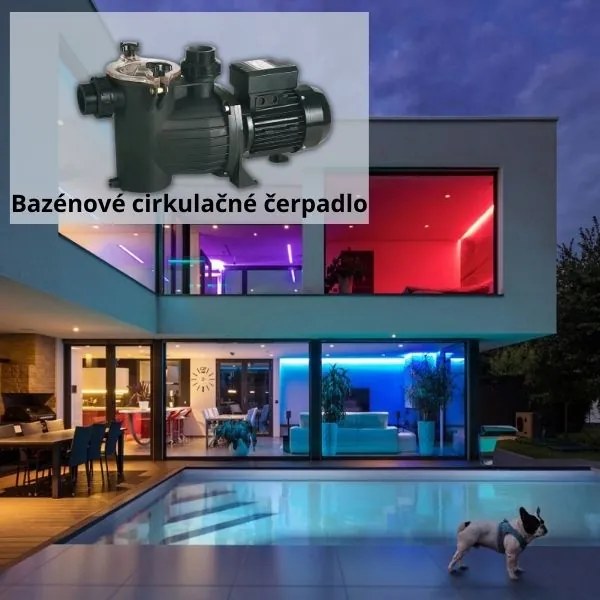 Bazénové filtračné a cirkulačné čerpadlo 7m3/hod