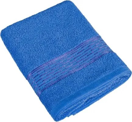 Bellatex Uterák Kamilka Prúžok tmavomodrá, 50 x 100 cm