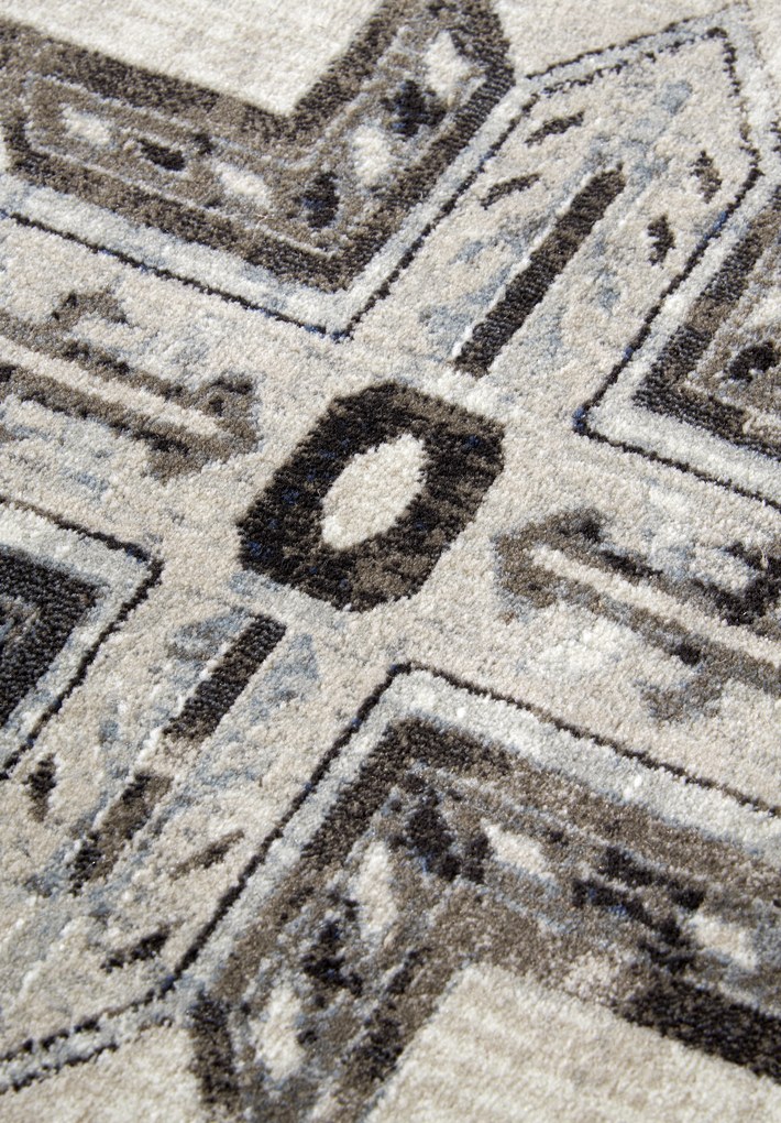 Villeroy & Boch, Kusový koberec Villeroy & Boch 106124 Brown, Cream, 120x170, hnedá, obývacia izba