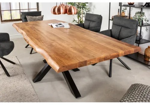 Jedálenský stôl Mammut 41743 220x100cm Masív drevo Acacia  - Komfort-nábytok