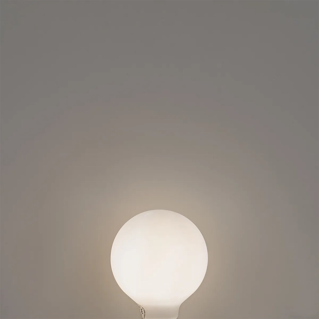 Sada 5 stmievateľných LED žiaroviek E27 G95 matné 4W 430lm 2200-4000K