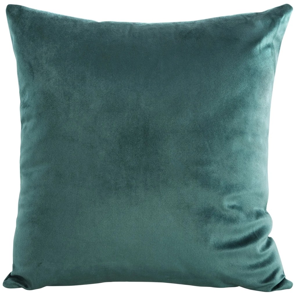 DEKORAČNÁ OBLIEČKA NA VANKÚŠ PIERRE 40X40 CM TMAVOTYRKYSOVÁ