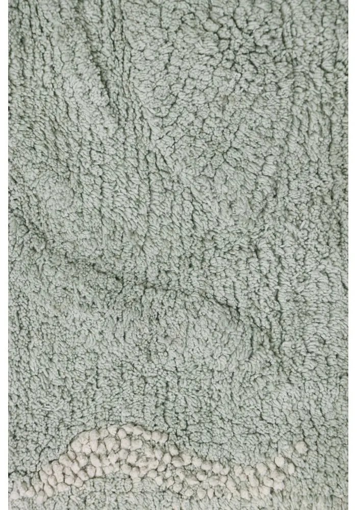 Bavlnený detský hrací koberec v mentolovej farbe 90x130 cm Waves – Lorena Canals