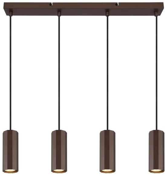 Globo 57919-4H - Luster na lanku JAMES 4xGU10/25W/230V