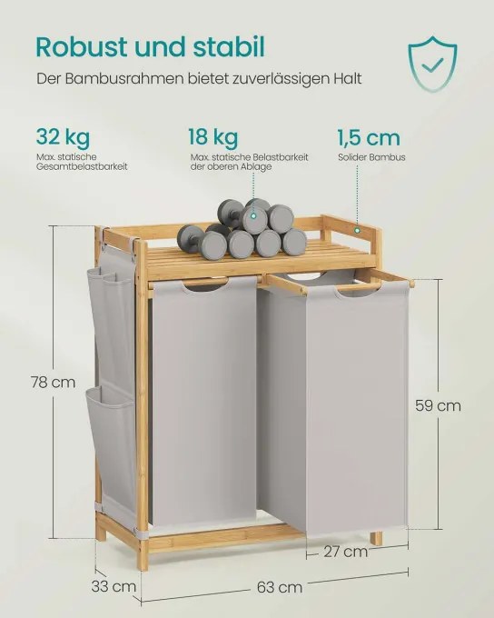 Kôš na bielizeň RLH100G02