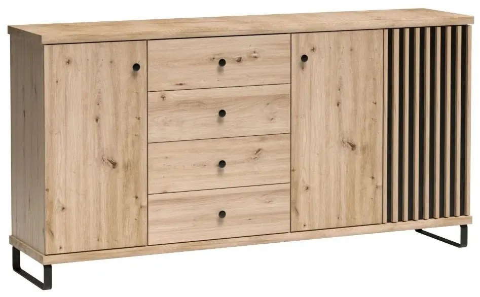 Komoda Claudi 20 (dub artisan). Akcia -19%. Vlastná spoľahlivá doprava až k Vám domov. 1055505