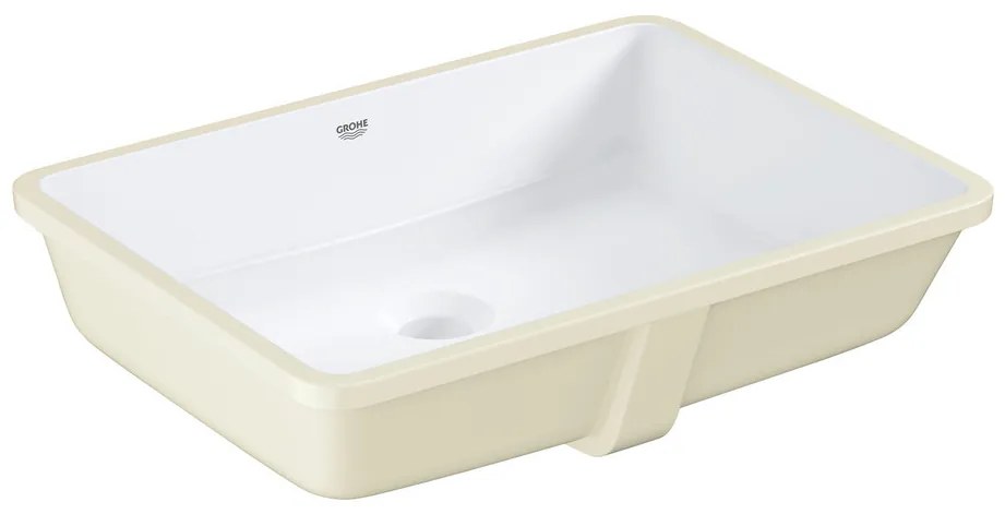 GROHE Cube Ceramic - Vstavané umývadlo 492x370 mm, PureGuard, alpská biela 3948000H